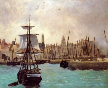 エドゥアール・マネ Painting - ボルドーの港 2 エドゥアール・マネ